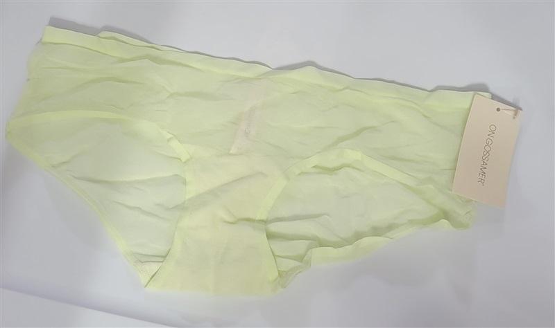 NEW 1 OnGossamer Boy Short Mesh Underwear Sz S G0202 Yellow 98966