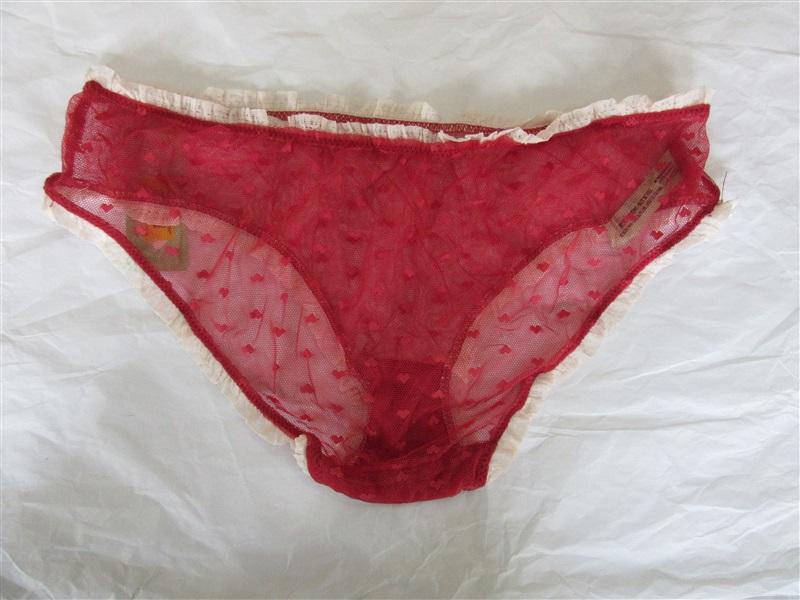 NEW honeydew XL Red Heart Mesh 74428 Bikini 99907