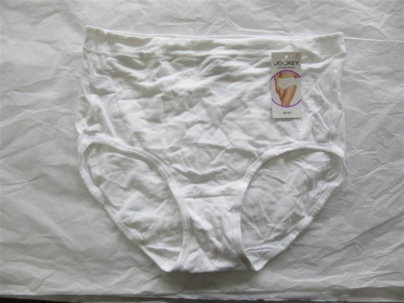NWT 2 Jockey 7 Cotton Stretch Brief White 99910