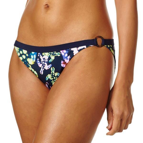 NWOT Vilebrequin Kadin Fine S Floral Side Rings Cheeky Bikini Swim Bottom #99066