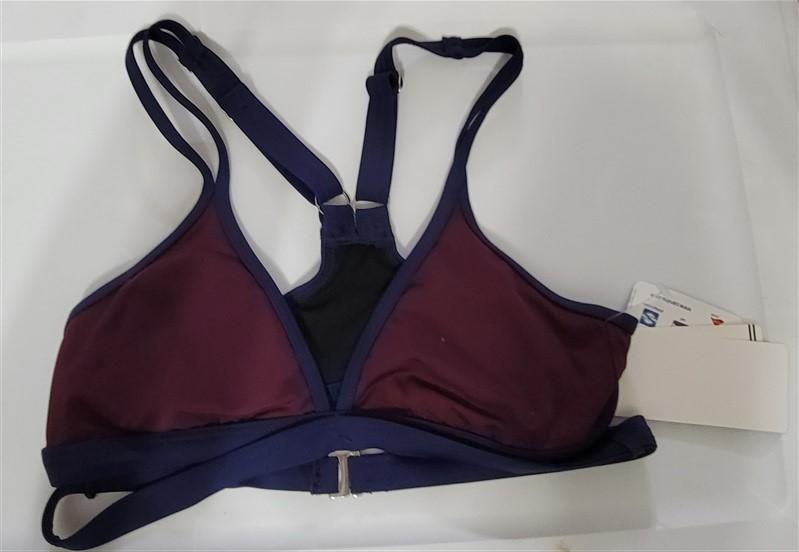 NWT Nautica XS Soho Colorblock Wrap Halter Bikini Top 99075