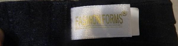 NWT Fashion Forms 36B Bra Infinite Options MC527 Black #99181