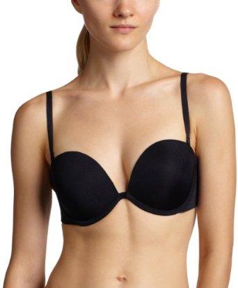 NWT Fashion Forms 36B Bra Infinite Options MC527 Black #99181