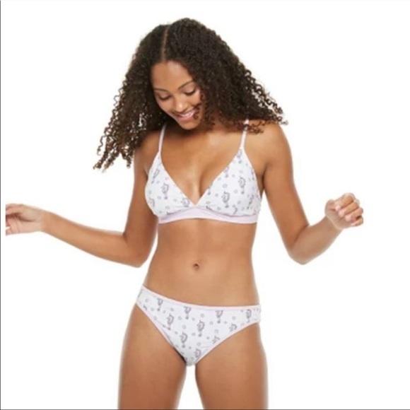 NWT Undercurrent L SEAHORSE & STAR Bikini 2pc Swimsuit 99280