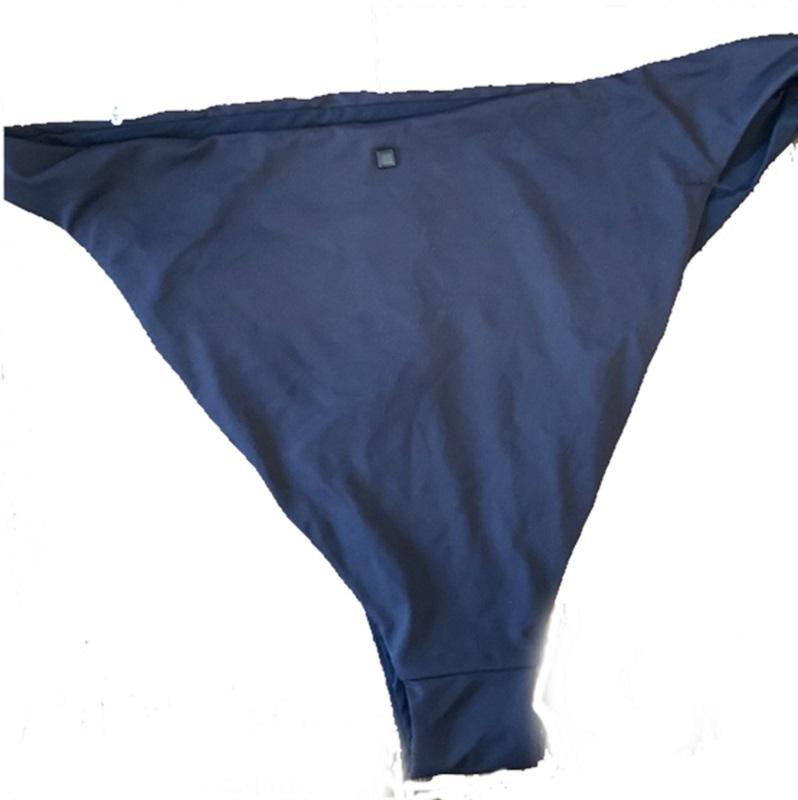 NWT Dolce Vita XL Black Studded High-Waist Bikini Swim Bottom 99296