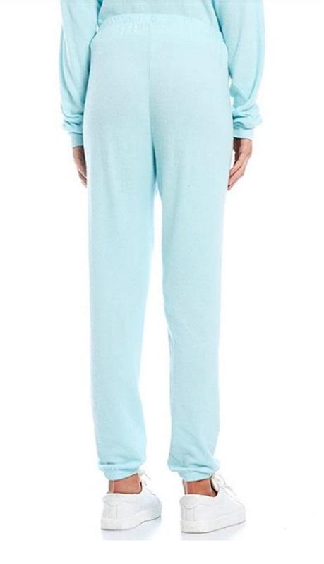 NWT Wildfox L Love at Frost Sight Blue Snowflake Pants 99449