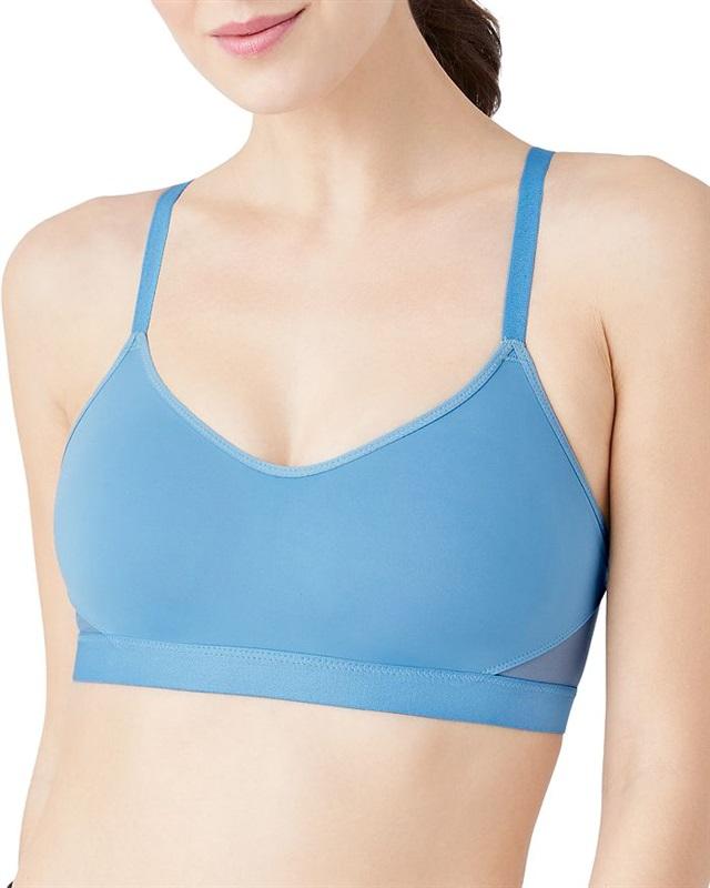 NWT B.Tempt'd XL b.active Sports Bralette 910305 Light Blue 99556