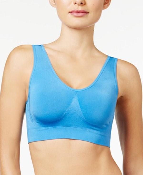 NWT Wacoal B-Smooth Bralette Bra 835275 Blue 32 99600