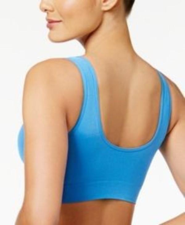 NWT Wacoal B-Smooth Bralette Bra 835275 Blue 32 99600