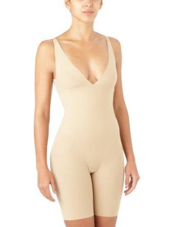 NWOTD Flexees XL Wear Your Own Bra Take Inches Off Singlet 2556 Beige #99695