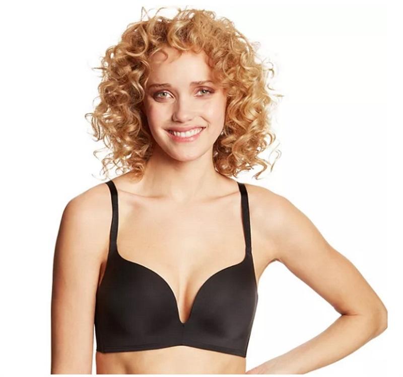 NWOT Maidenform 38B Love the Lift Push Up Wireless Bra DM1192 Beige #99740