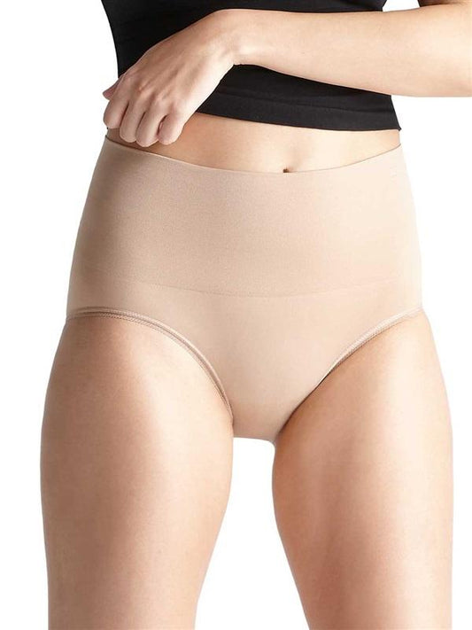 NEW Yummie Tummie 2X/3X Seamless Shaping Briefs YT5-158 Beige 99803