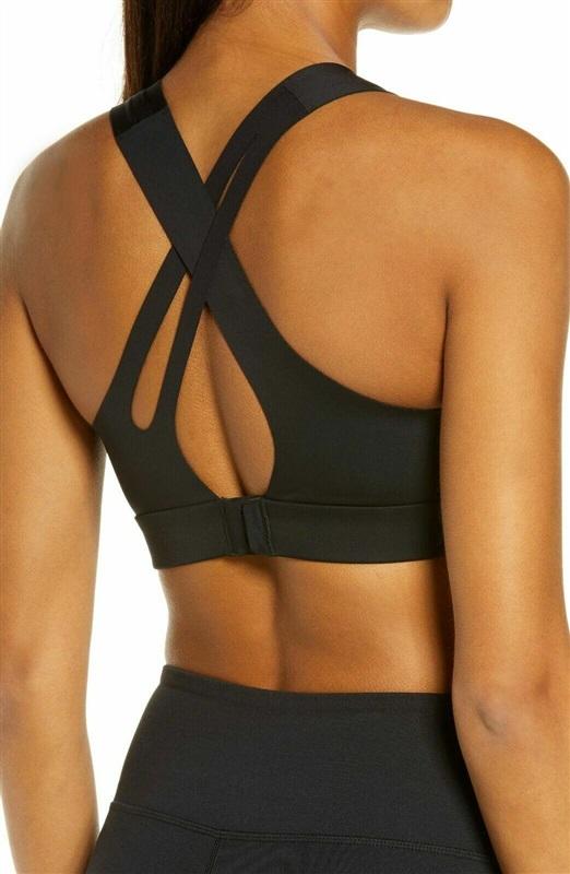 NWOT Sweaty Betty 36DD All Train Sports Bra Black 99932