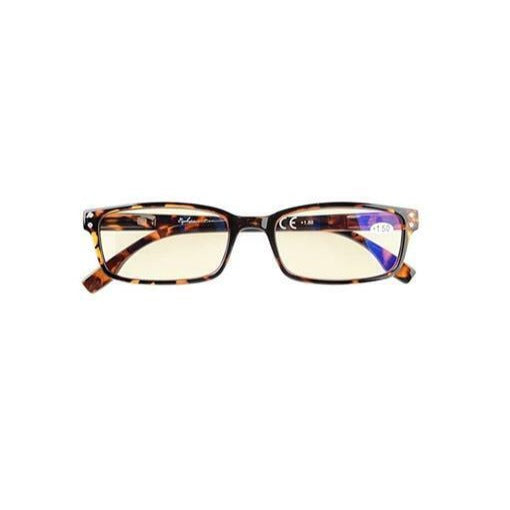 NWT CessBlu Blue Light Reading Glasses Tortoise 1.25 Unisex 86867