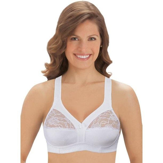 NWOT Lunaire 34DD Lace Soft Cup Bra 16041L White #90053