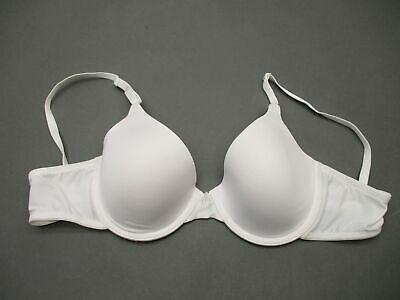 NWOT Maidenform 36D White Famous T Shirt Bra 0795X Free Ship! #91908