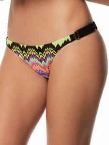 NWT Pilyq Clara Mix Up S Adjustable DBL-203F Bikini Swim Bottoms #92195