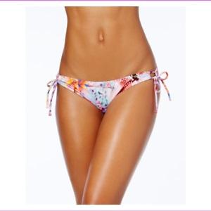 NWT Raisins L Sweet Pea Side-tie Bikini Bottom Tie Dye #86387
