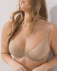 NWT Soma 36D Embraceable Signature Perfect Coverage Beige Bra 91827