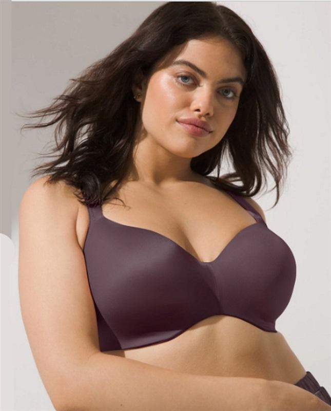 NWT Soma 42DD Stunning Support Smooth Balconette Bra Brown #91839