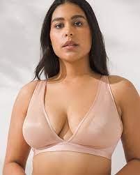 NWT Soma 40D Unbelievable Lift Wireless Bra Beige #91962