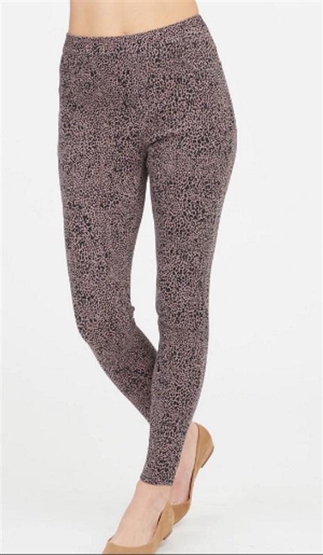 NWT Spanx Large Jean-Ish Ankle Leggings Animal 20018R Jeggings 92061