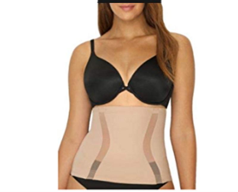 NWT TC Fine Intimates XL Step-In Waist Cincher Middle Manager 4286 Beige 90018