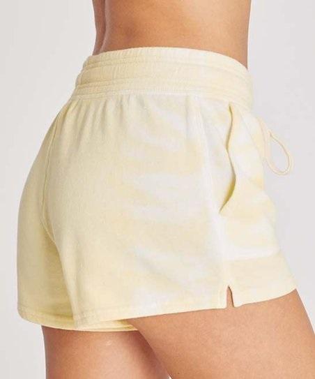 NWT Wildfox XL Broken Dreams Shorts Lemon Meringue 91993