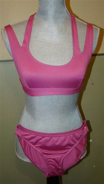 NEW Ailin Cape Reinga Sports Athletic Bikini Pink XS #100073