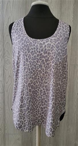 NWT Calme Johnny Was L Effect Draped Racer Back Tank 100330