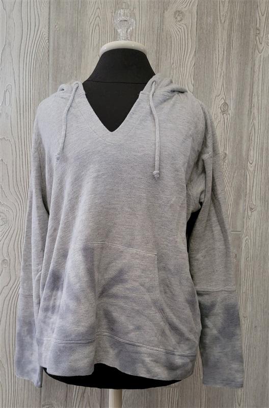 NWT Calme Johnny Was S Mira Hoodie Pull Over Tie Dye Gray Blue 100444