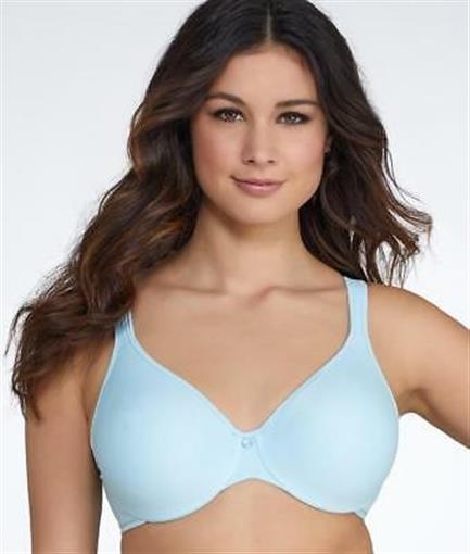 NWOT Bali 38D Passion for Comfort Underwire Bra 3383 Blue #100529