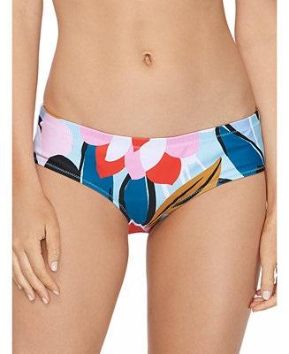 NWT Raisins Lucky Day XL Abstract Floral Cheeky Bikini Swim Bottom #100585