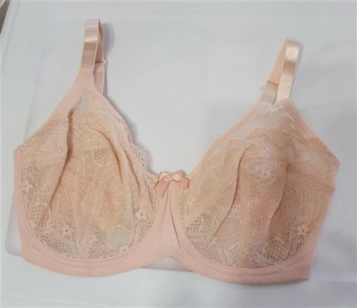 NEW Parfait by Affinitas 30I Enora Lace Unlined Minimizer Bra Pink 102928