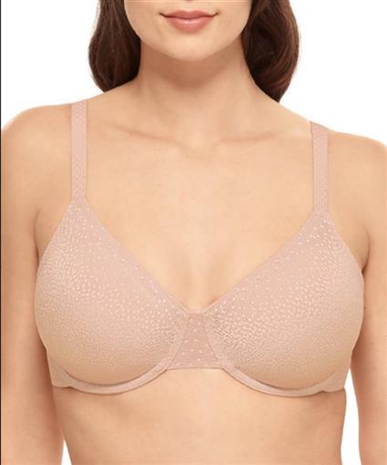NWTD Wacoal 32D Back Appeal Underwire Bra 855303 Beige 109448