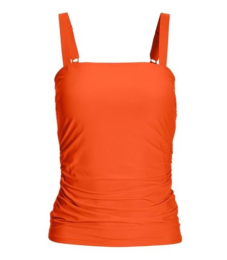 Carmen Marc Valvo S Swim Solution Boston Proper Square Neck Tankini Top #109836