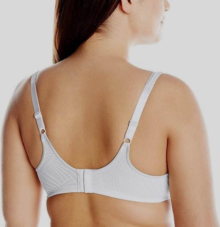 New Bali 36DD Worry Free Underwire T-Shirt Bra 3T62 Ivory #111099