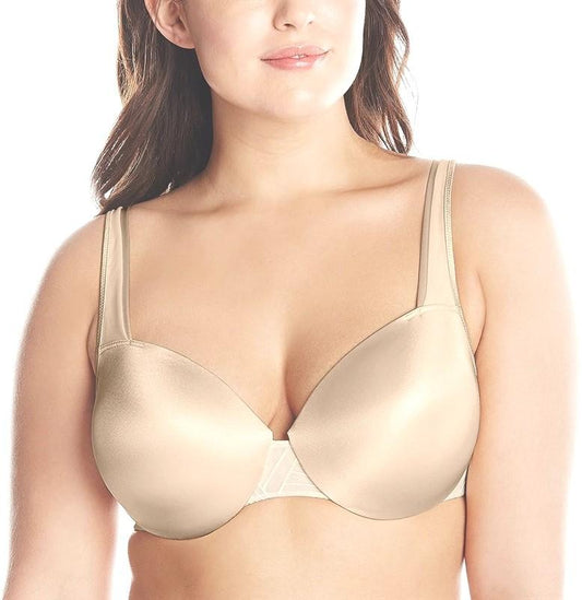 New Bali 36DD Worry Free Underwire T-Shirt Bra 3T62 Ivory #111099