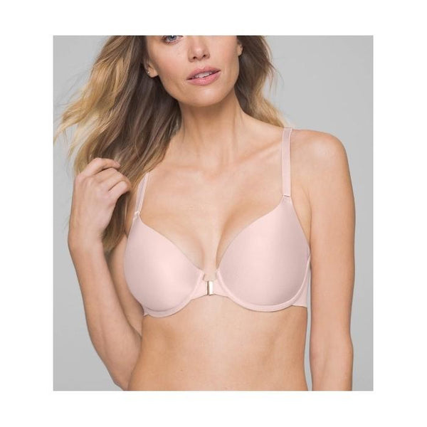 NWOT Soma 42D Vanishing 360 Unlined Perfect Coverage Front Close Bra Pink 111176