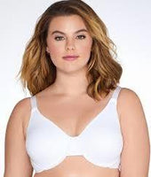 NWOTD Vanity Fair 44C Back Smooth Full Fig Minimizer Bra 76080 White 111417