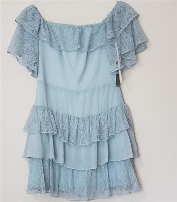 NWTD Lovers + Friends Dallas Lace Mini Dress Off Shoulder 111633