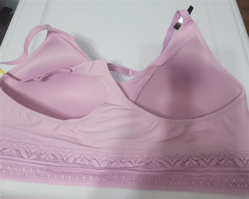 NWTD Bali Comfort Revolution Longline Wirefree Bralette Lace Df6594 113196