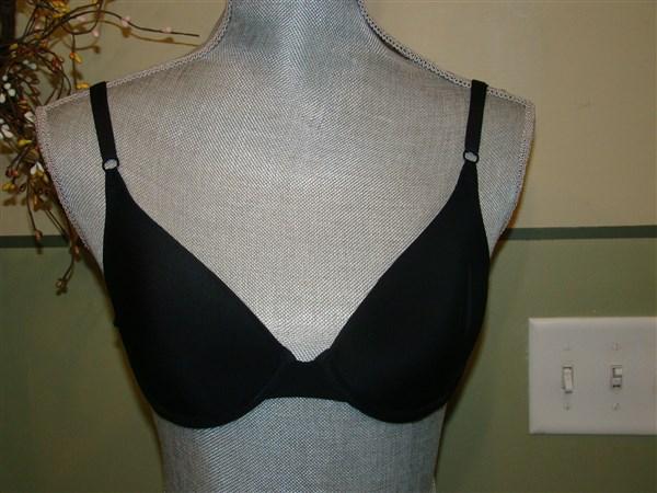 NWPT Maidenform 34D Famous T Shirt Underwire Bra 7959 Black 114470