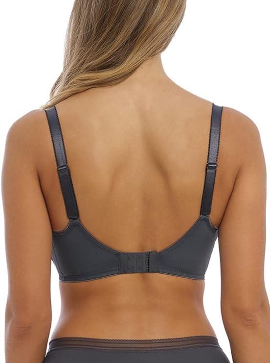 NWOT Fantasie 34I USA Fusion FL3091 Underwire Side Support Bra Gray 114502