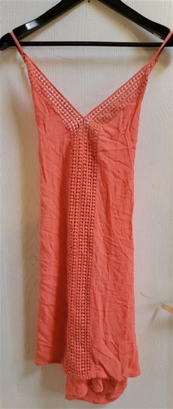 NWOT Top Shop L Melon Lace Slip Dress Cover Up 114877