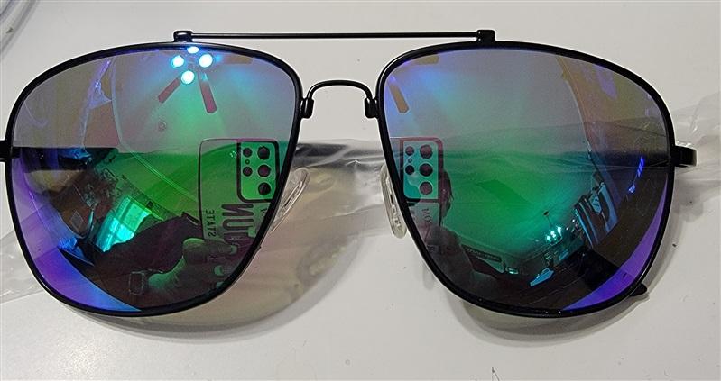 EyeKepper 2.5 Green Mirror Rectangle Reading Bi-Focal Sunglasses 115230