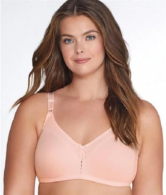 PO Bali 34d Cotton Double Support Wirefree Bra 3036 Pink 115421