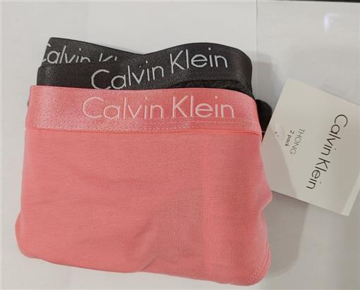 NEW Calvin Klein Seamless Logo Thong Panty QP18030 XL #78941