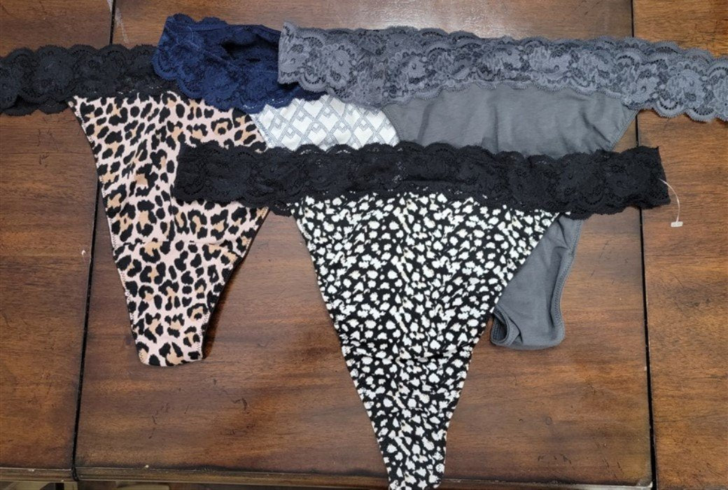 NEW Cosabella 3X Hanna Lace Thong Underwear 4pr #83727