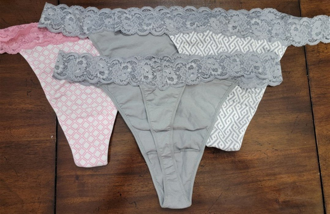 NEW Cosabella 3X Hanna Lace Thong Underwear 4pr #83728